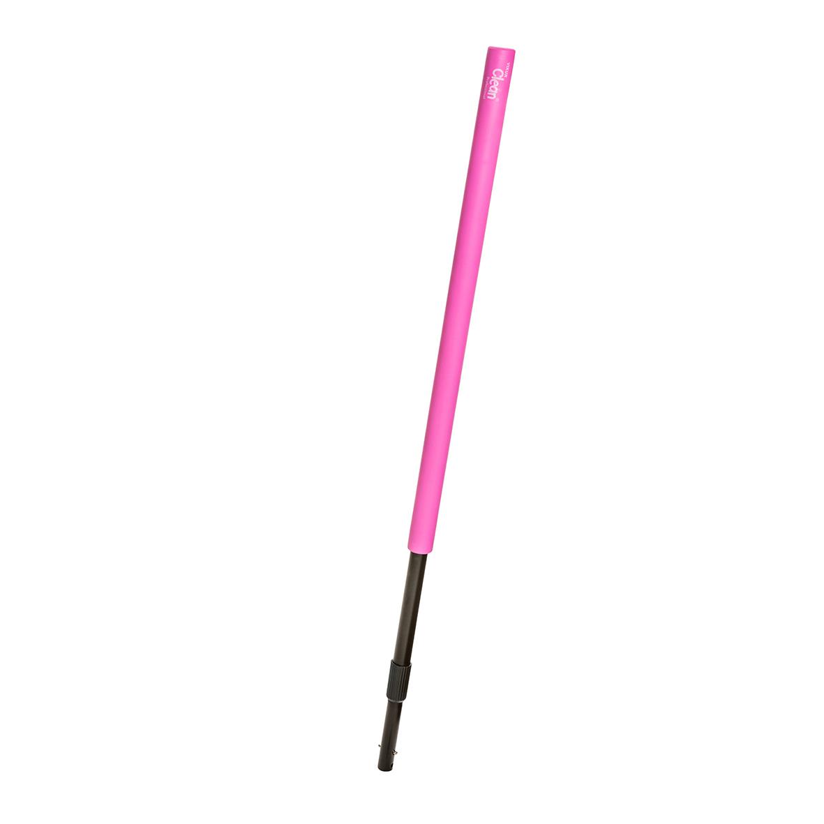 Teleskopskaft Vikur Aluminium Rosa 180cm i rosa färg