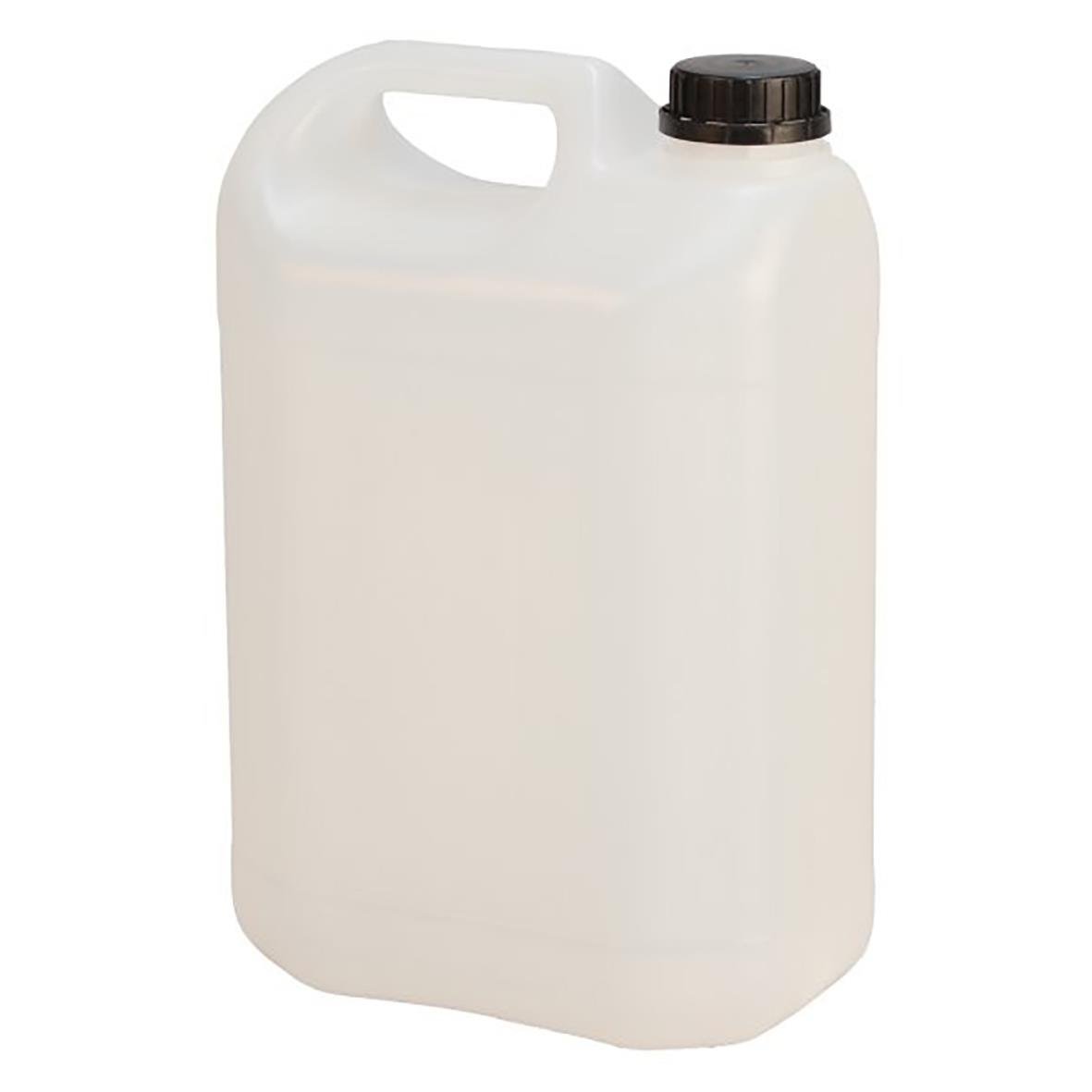 Plastdunk med kapsyl 40mm, 2,5L, vit plastbehållare