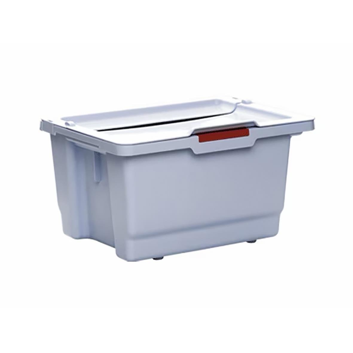 Vileda mopplåda 390x275x210mm, 15L, vit plastlåda för moppar