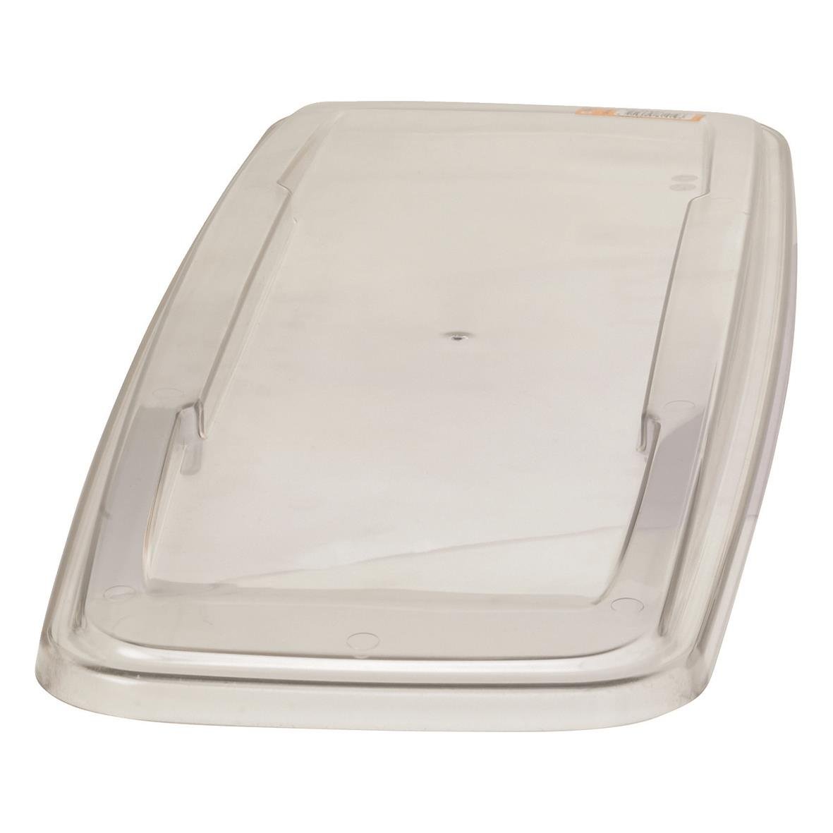 Transparent lock för mopplåda, 60 cm, lock i plast