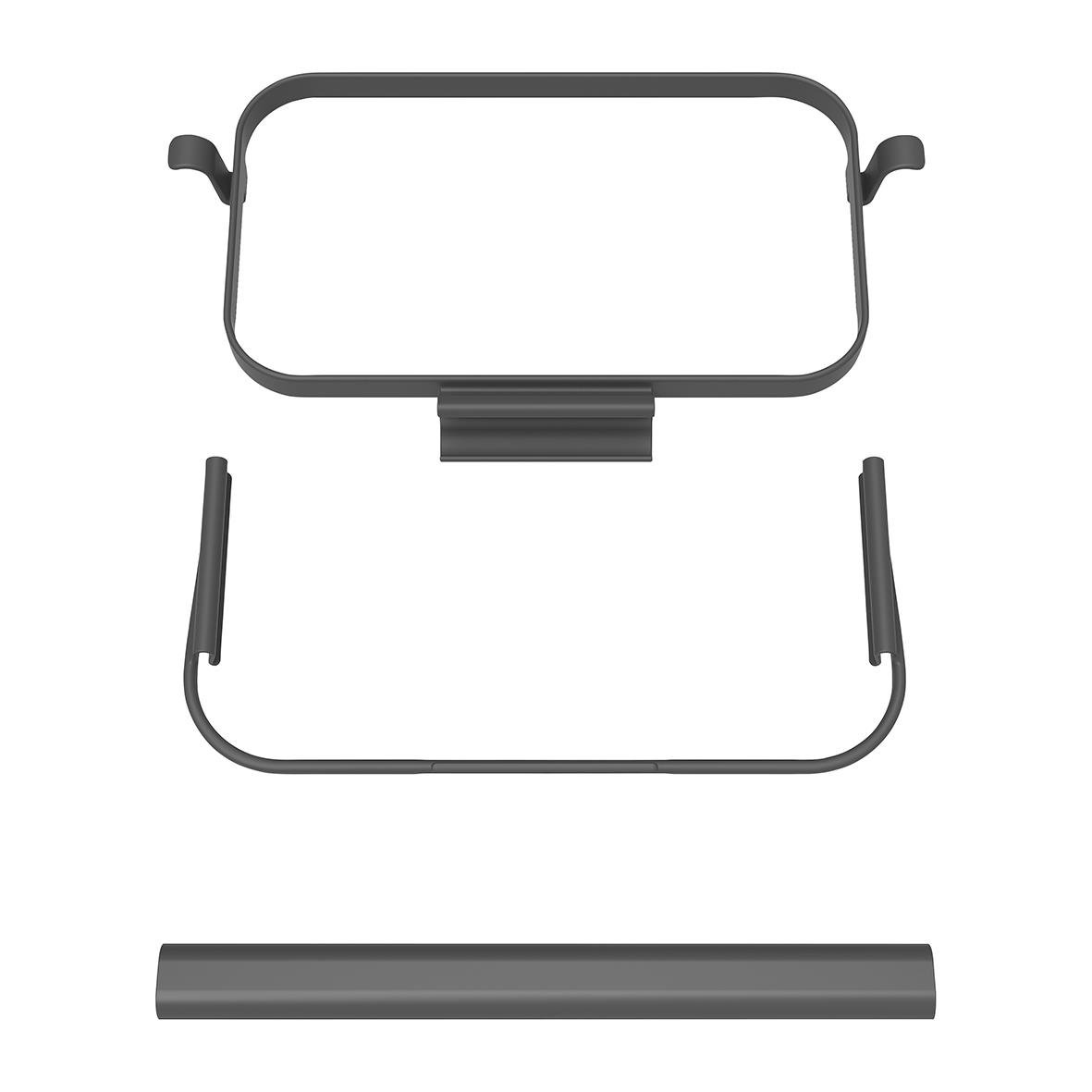 Sopsäckshållare Vikan för hygo rengöringsstation, består av ram och stöd.