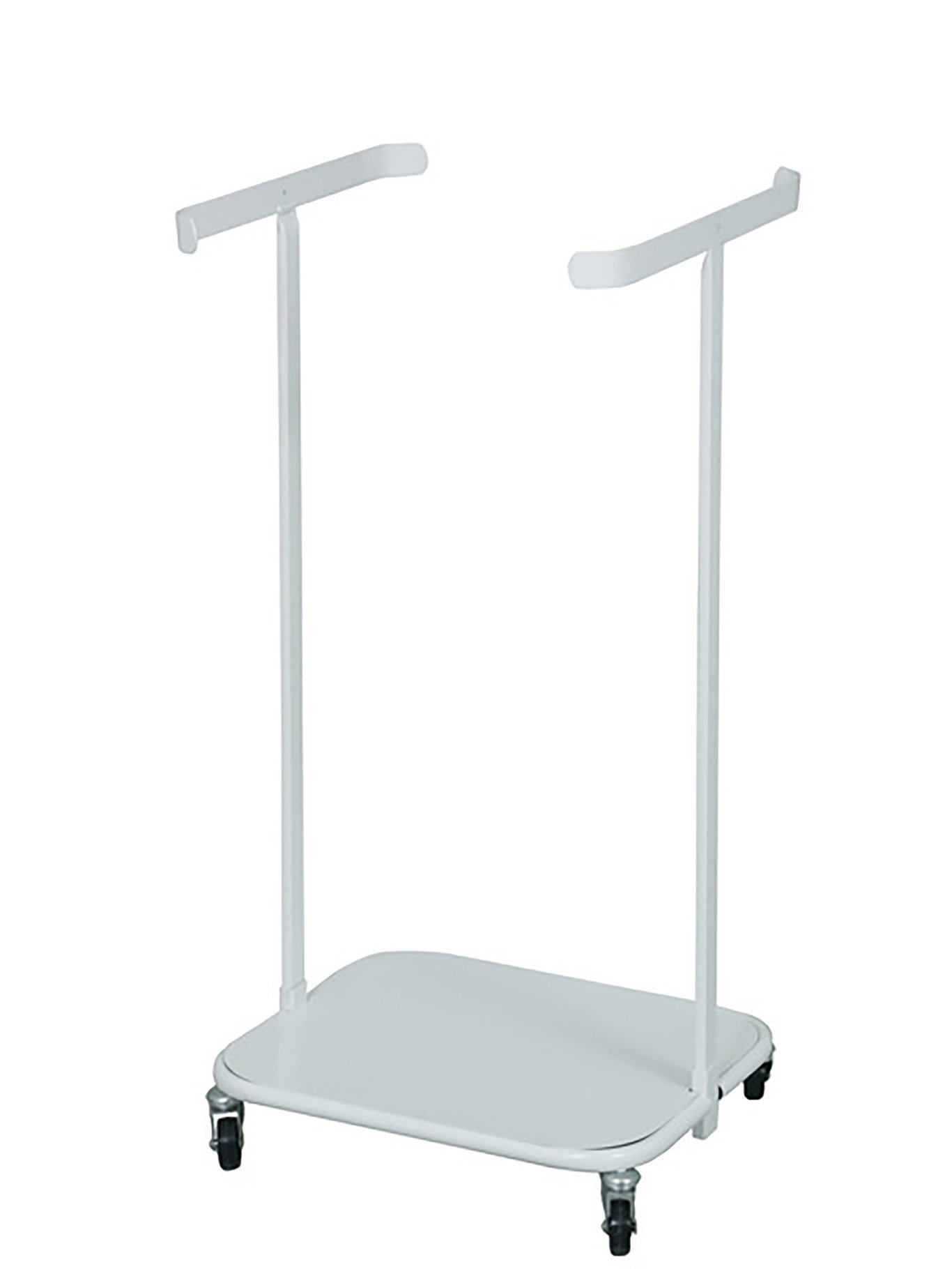 Vit sopsäcksställ Ultima T-modell med hjul, 125L kapacitet