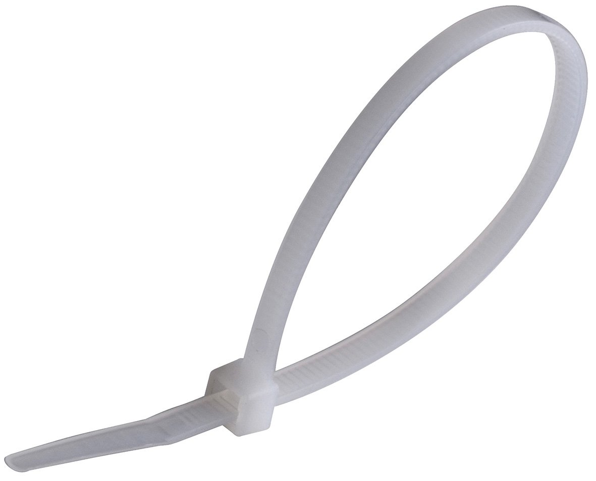 Transparent buntband 4,8x200mm för märkning och organisering