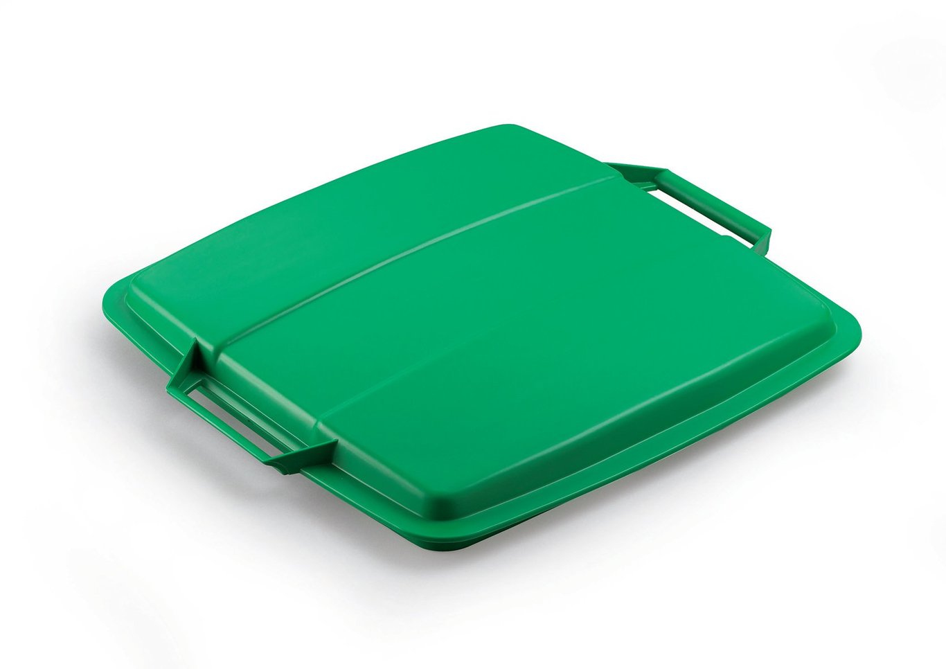 Grön lock till återvinningskärl Durabin 90, hållbar och praktisk