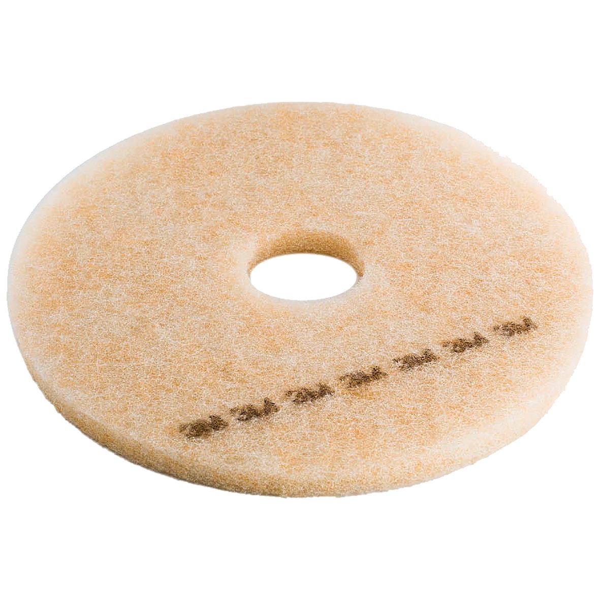 Polerrondell Scotch-Brite Premium 3200 Hi-Speed orange/vit, 21 tum/530 mm, rund polerrondell