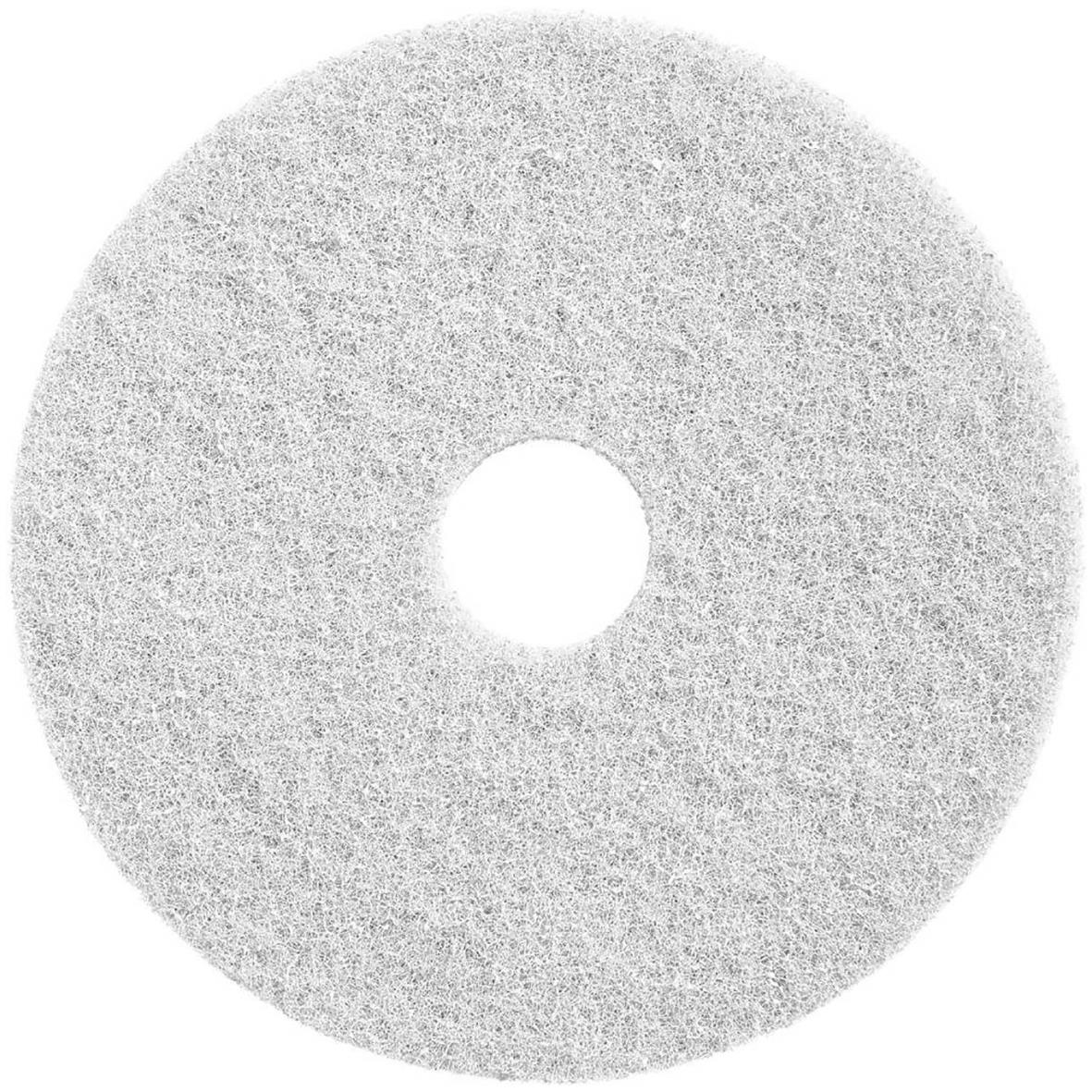 Vit Scotch-Brite Premium skurrondell med diameter på 20 tum eller 505 mm