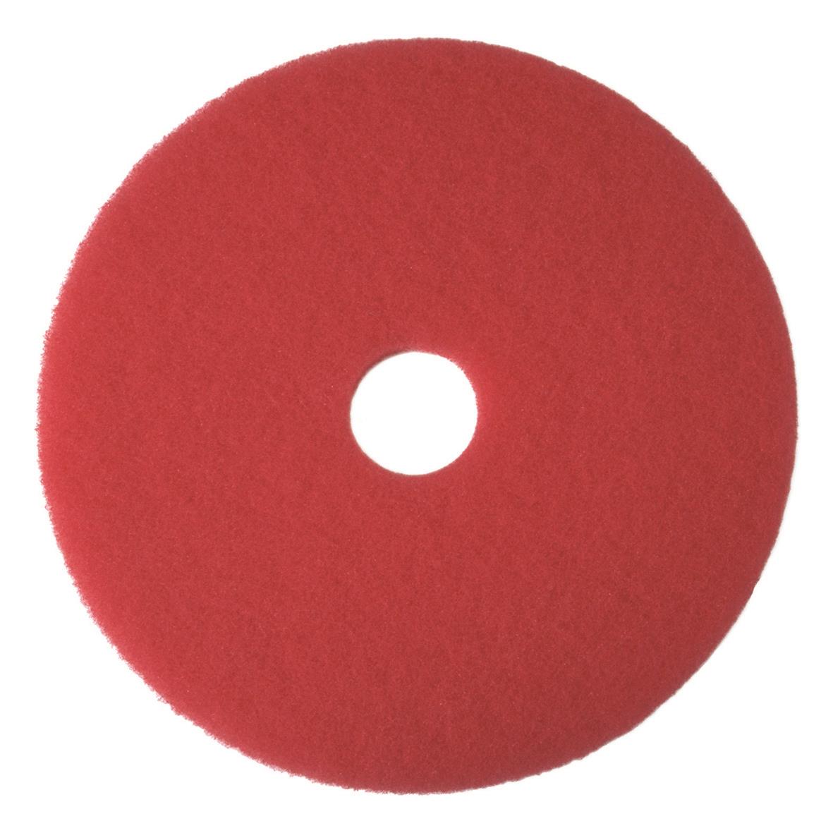 Röd Scotch-Brite Premium skurborste 8 tum/203 mm