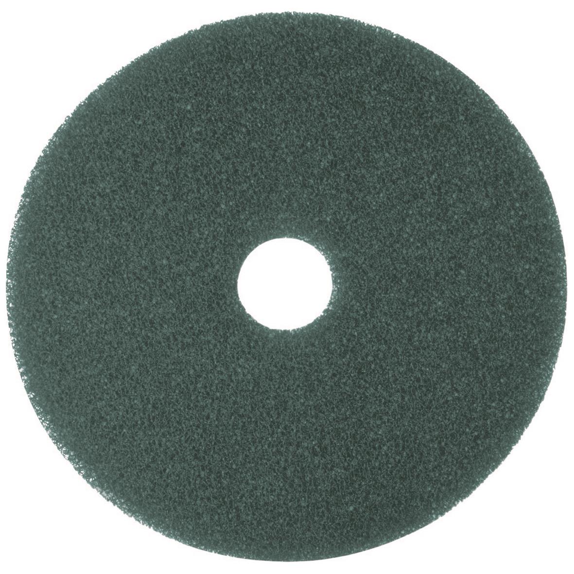 Blå skurrondell 3M Economy 5300PLG, 18 tum/460 mm, skumbeläggning för polering och slipning