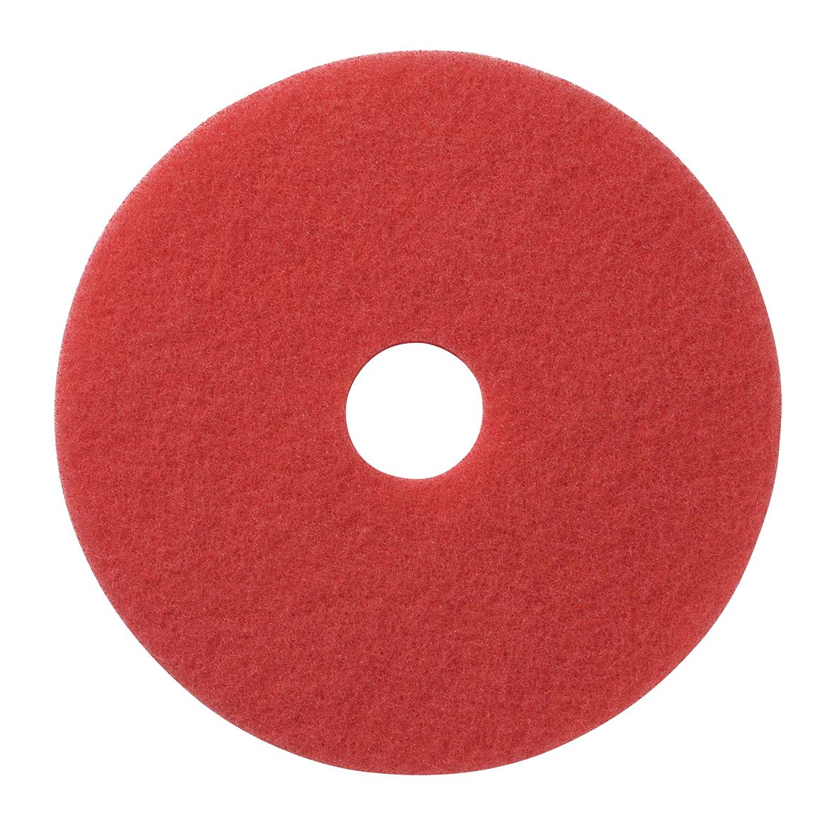 Polerrondell Clean Part standard röd 17"/432 mm