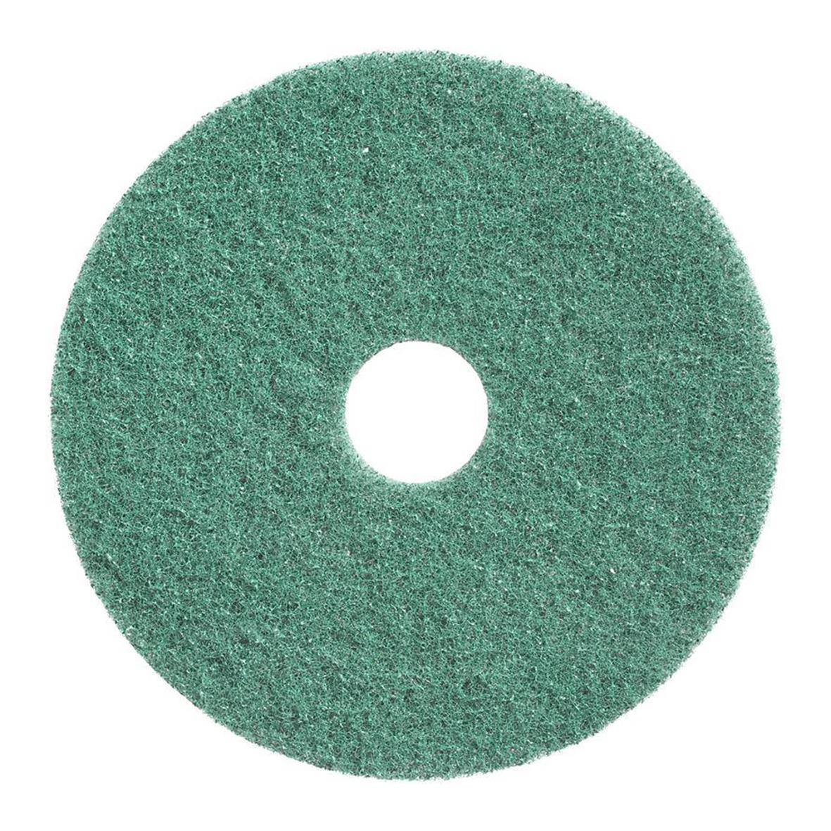 Grön skurrondell rengöringsskiva 10 tum/254 mm