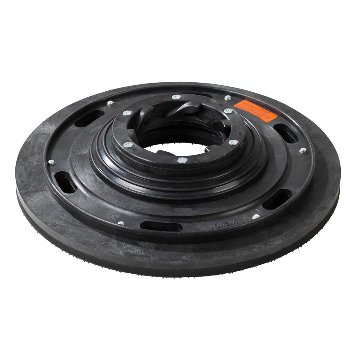 Rondellhållare Wetrok Monomatic DS Highspeed, svart rund platta med hål och centralt fäste