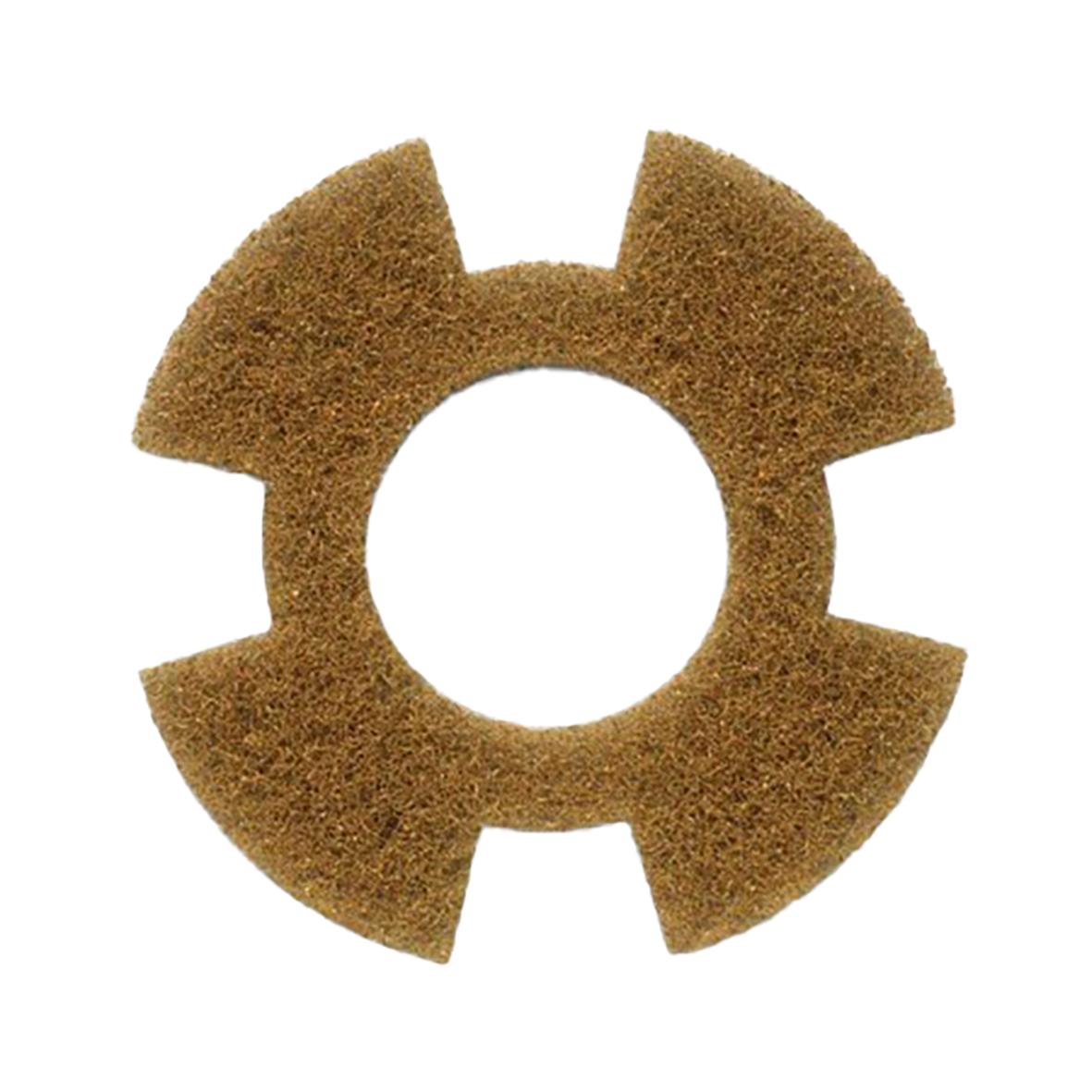 Skurrondell i-Mop XXL Twister Orange, grönt skumfilter med fyra utskurna delar