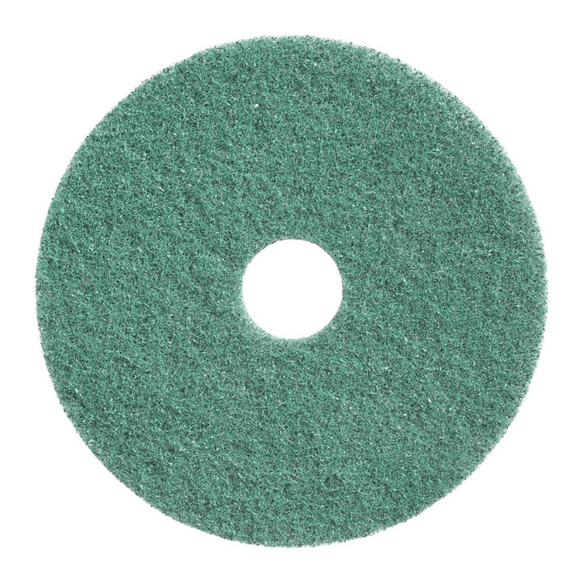 Grön skurrondell Twister 10 tum