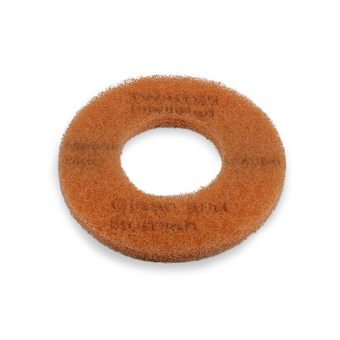 Orange skurrondell Twister Ultimaxx 360 Intellipad, rund och skummig