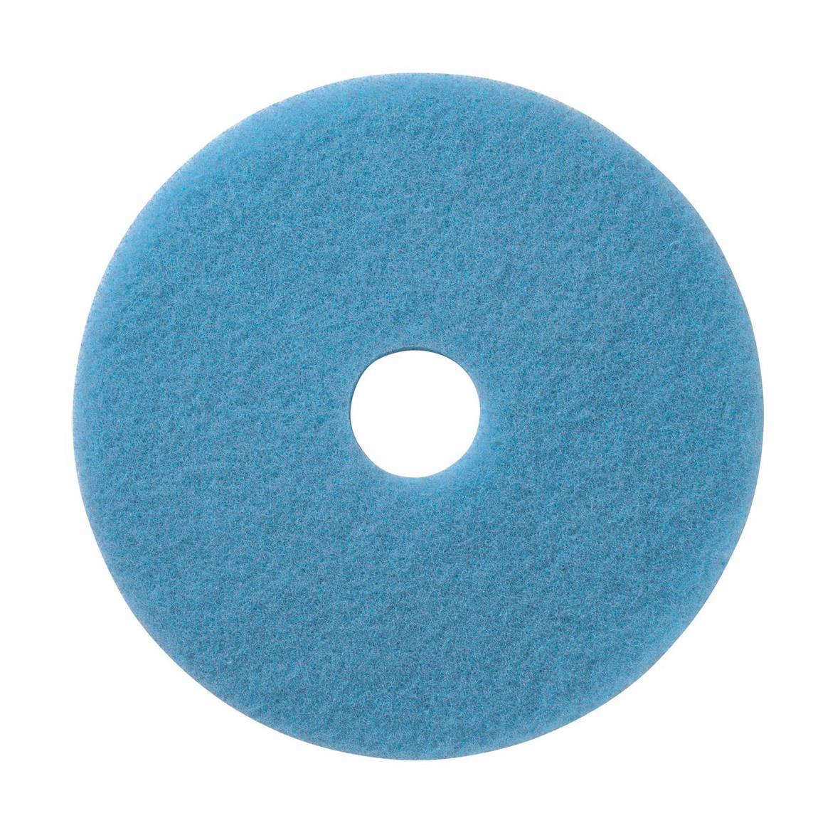 Blå skurrondell Activa 6 tum