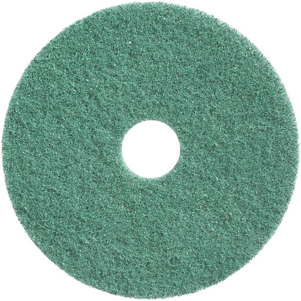 Skurrondell Twister Diamant 10 tum 254 mm, fyra färgade slipdukar i rött, grönt, gult och vitt