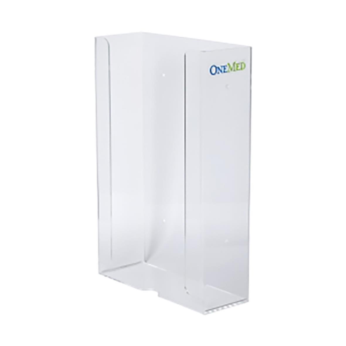 Dispenser för engångshandskar trippel, vit, mått 268x102x404mm