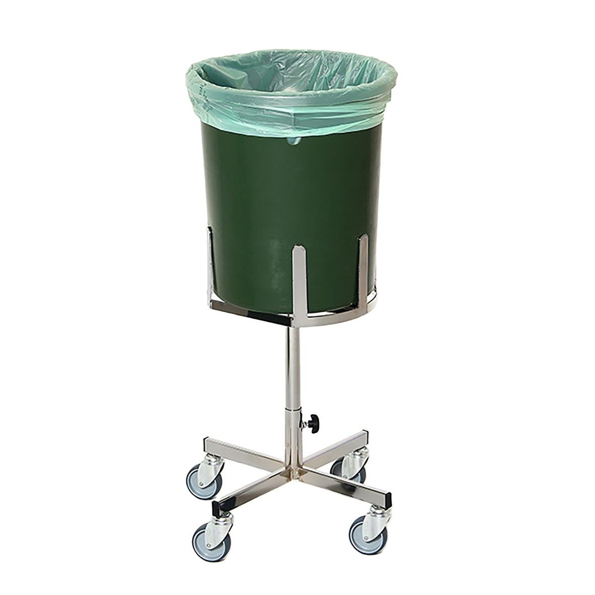 Rullstativ för sorteringstunna 37L för matavfall med hjul och ställning