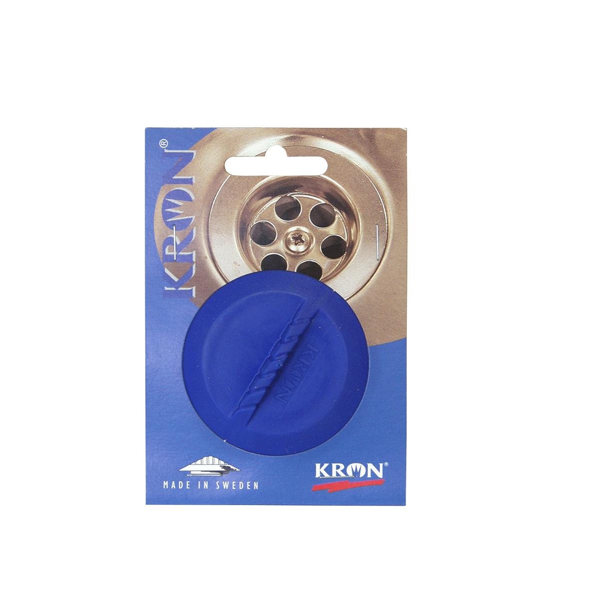 Blå diskbänkspropp Kron för sänkt sil i färgen blå