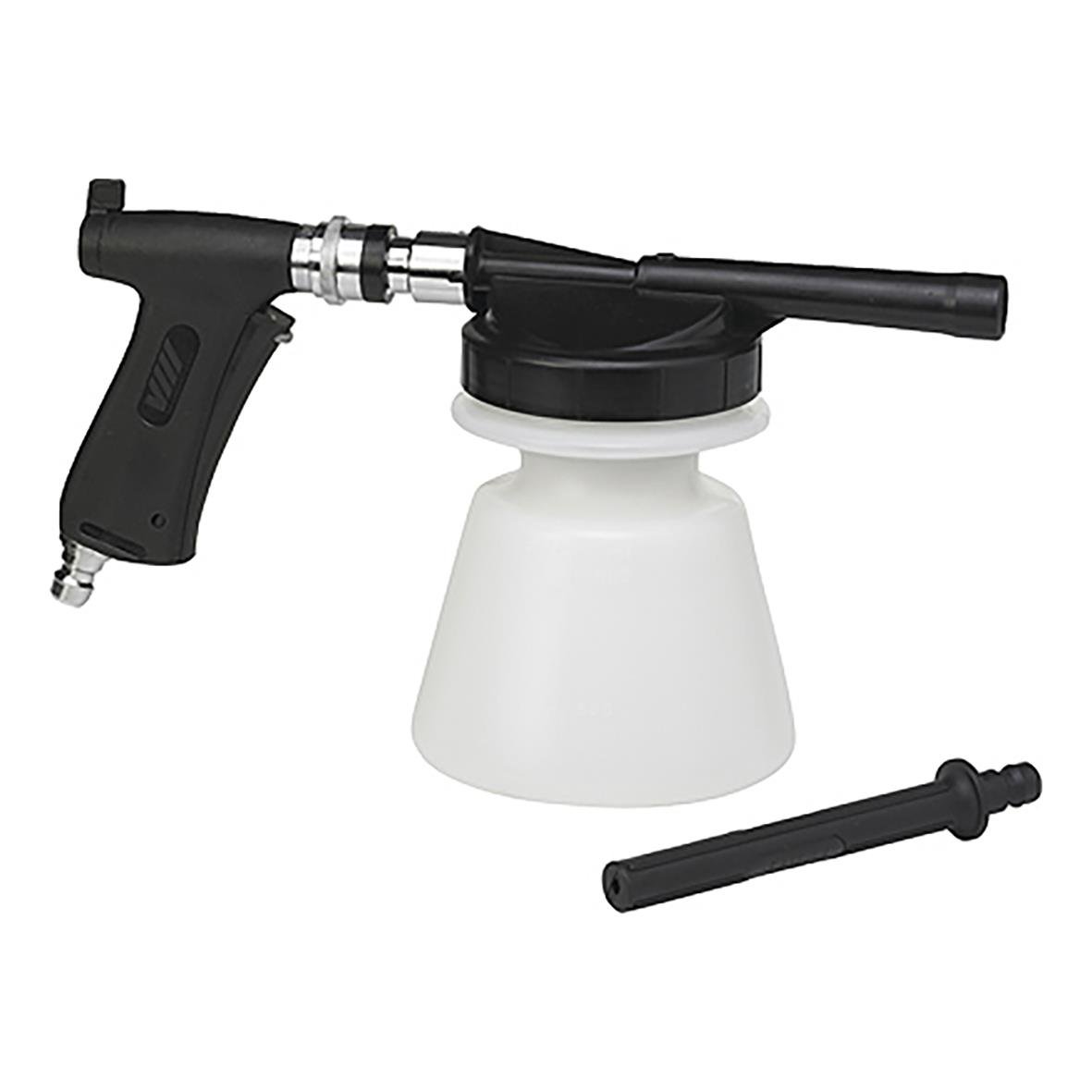 Skumspruta Vikan med stålrör 1/2 tum, vit, 1,4 liter