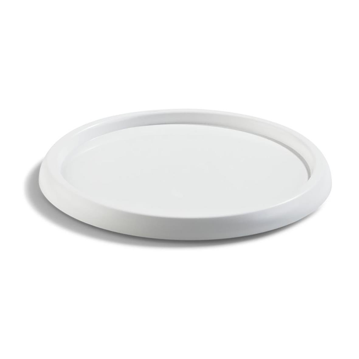 Vit lås till plasthink 5L