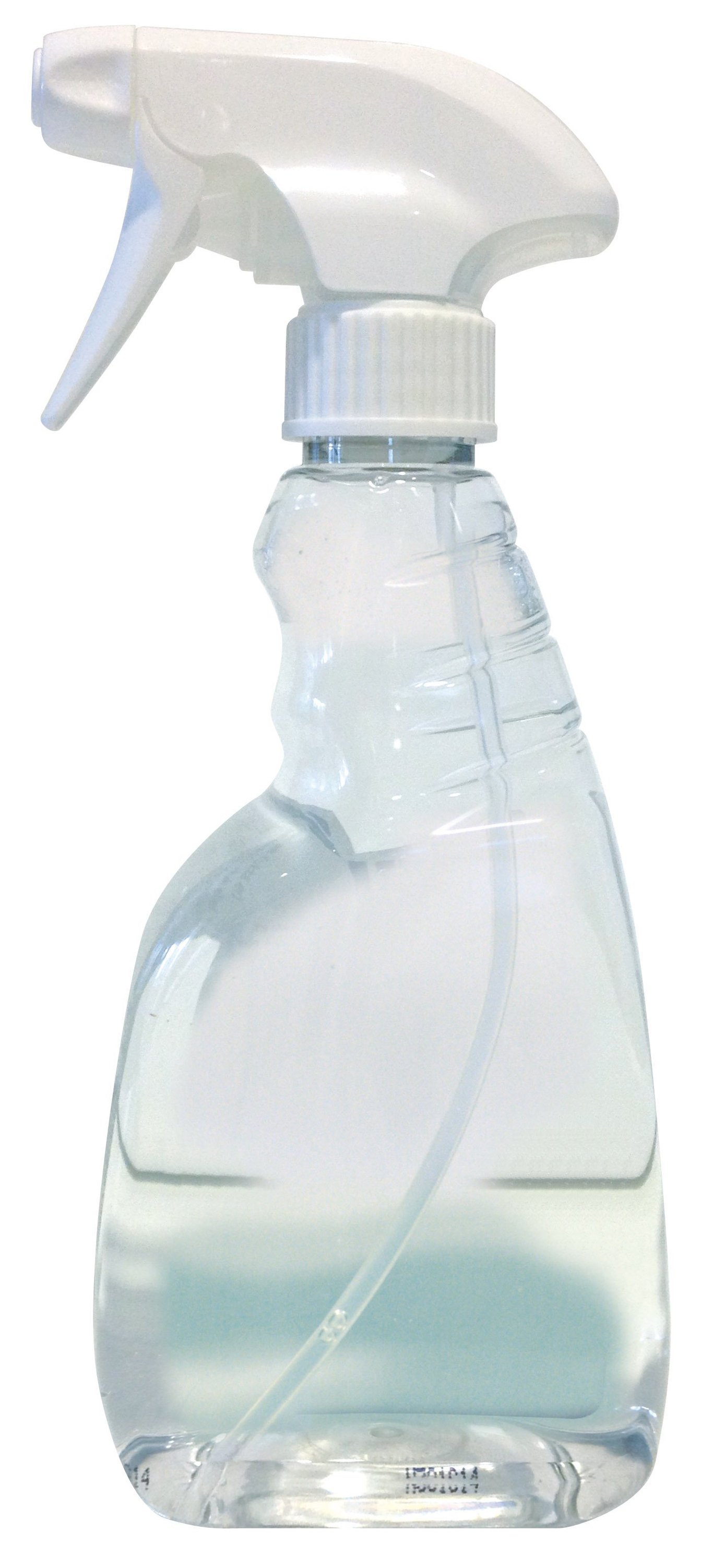 500ml sprayflaska i plast med vit sprayhuvud