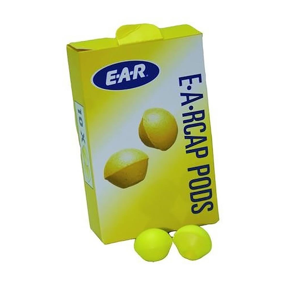 Reservproppar 3M Earcaps/Flexicap Soft PVC Gul