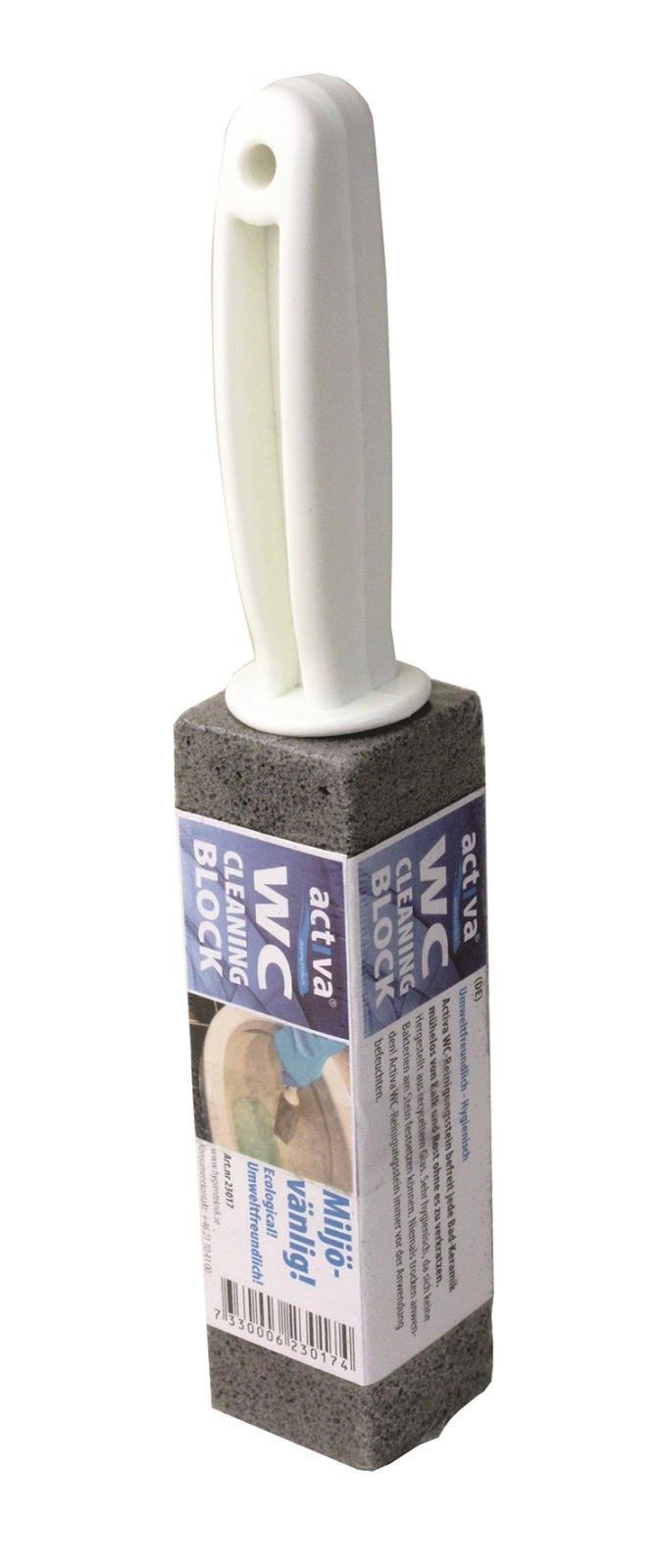 WC-rengöringsblock med handtag för rengöring av toalett