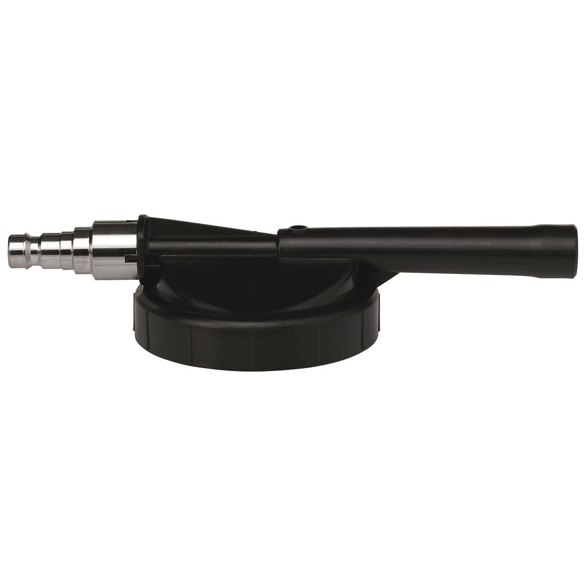 Svart injektor Vikan med sugslang och metallanslutning