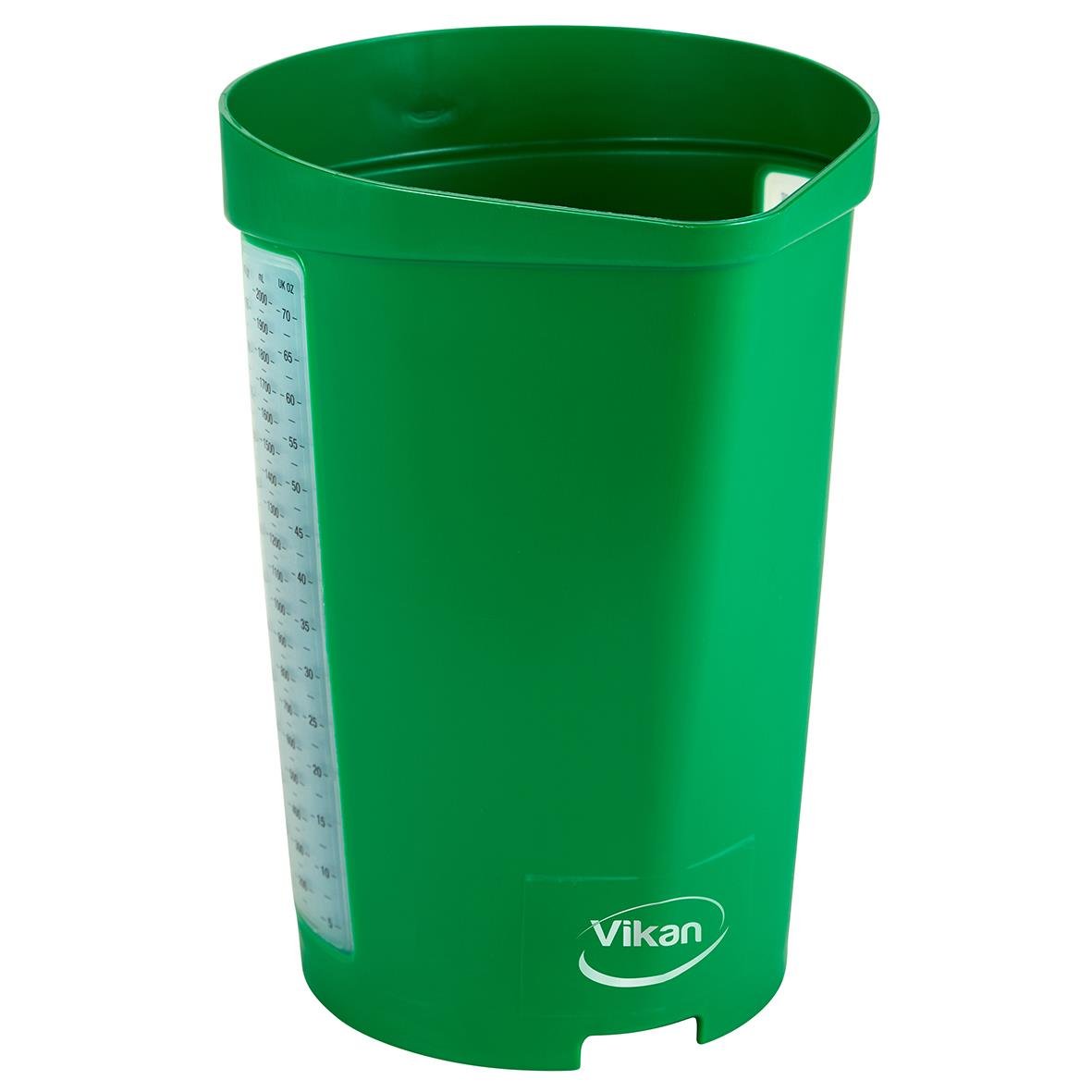 Grön måttkanna Vikan 2 liter med mätsticka