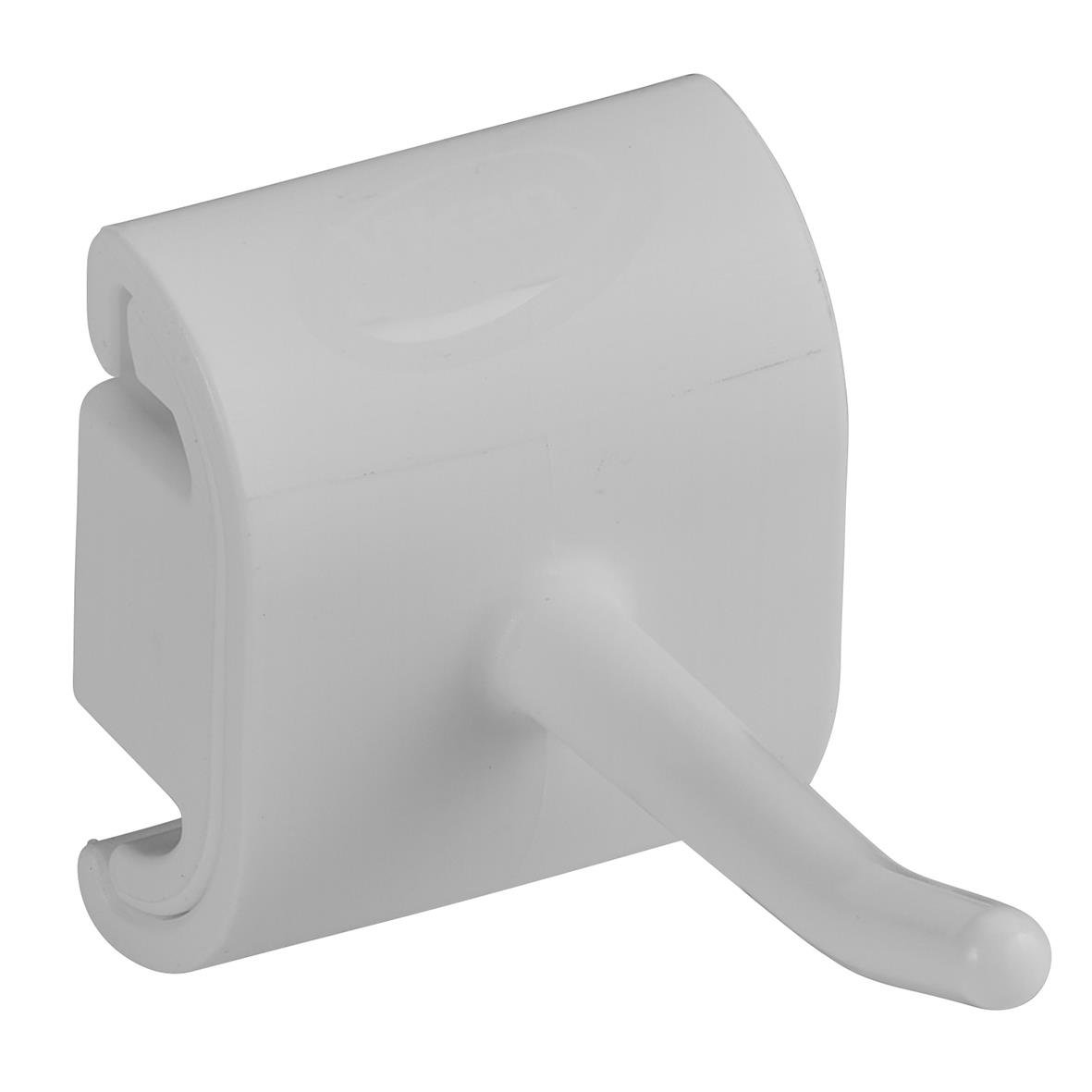 Väggupphängning Vikan Singelkrok Vit 41mm