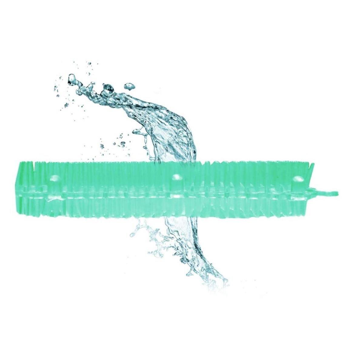 Urinoarmatta Wave Ocean Mist i mintgrön färg med vågformad design