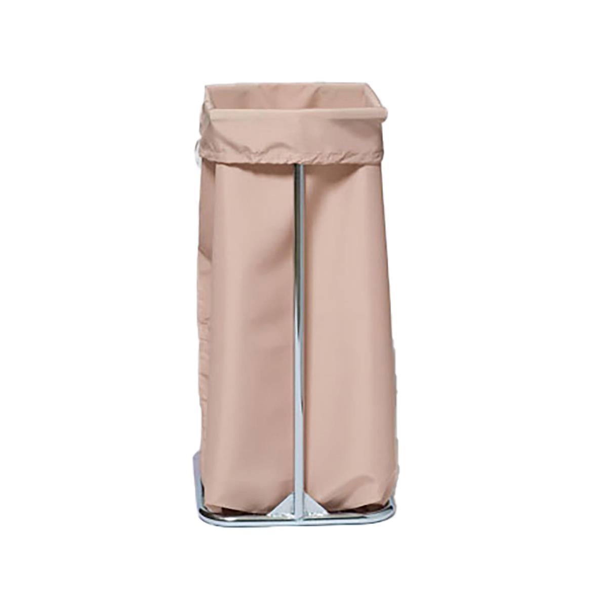 Beige tvättsäck TS-711-S på ställning, 70x110cm