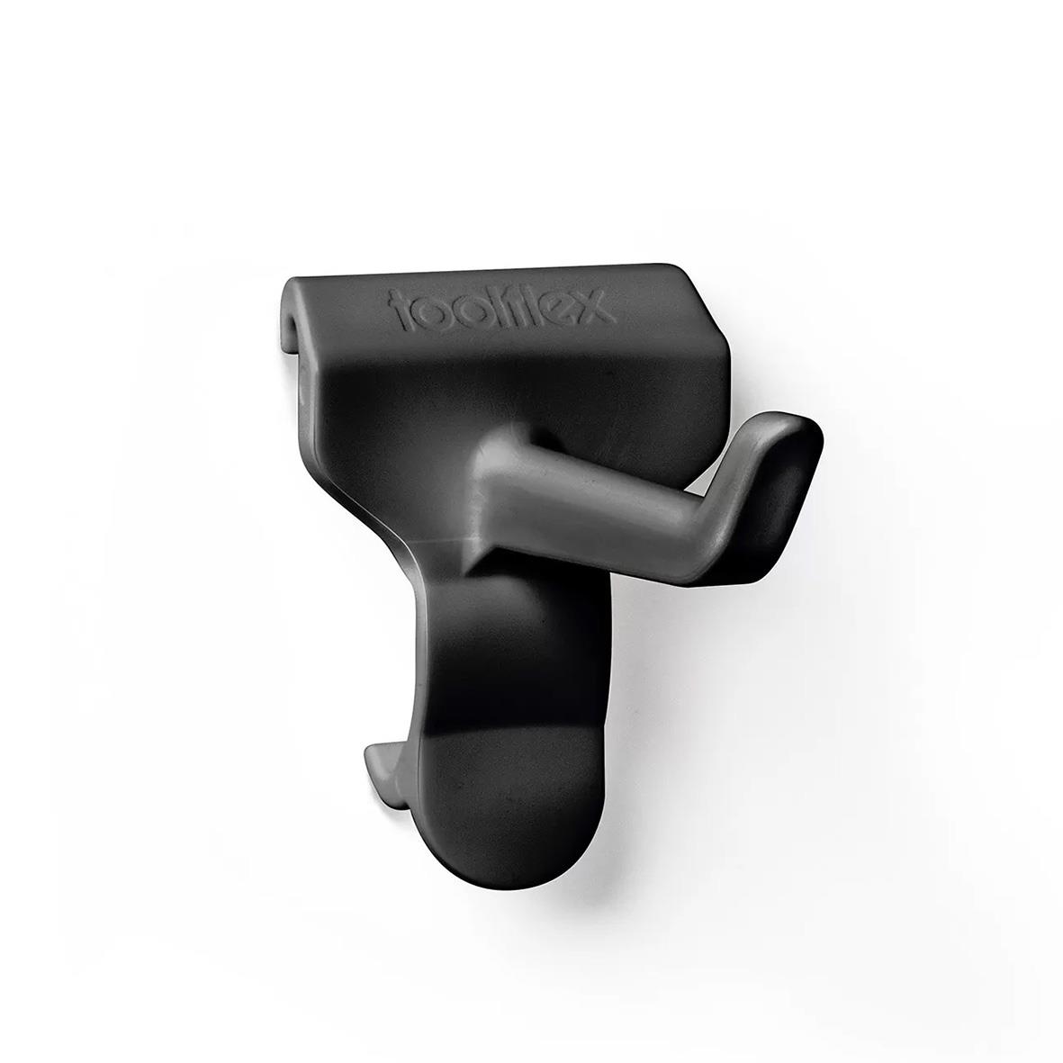 Krok Toolflex Till Skena One i svart plast