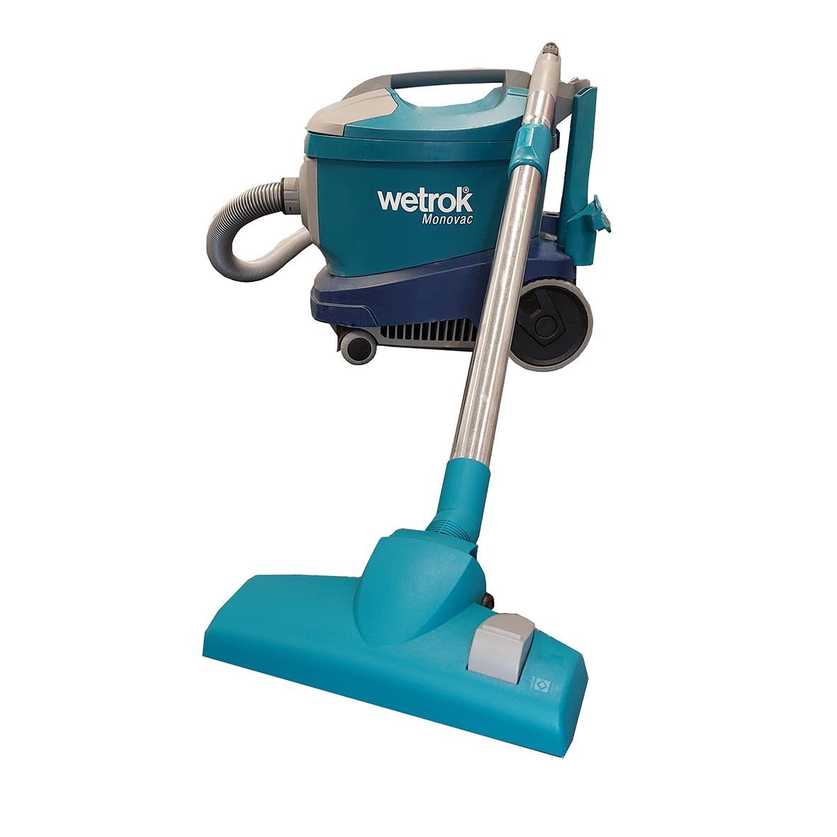 Dammsugare Wetrok Monovac Comfort 6 i blå färg med handtag och sugslang