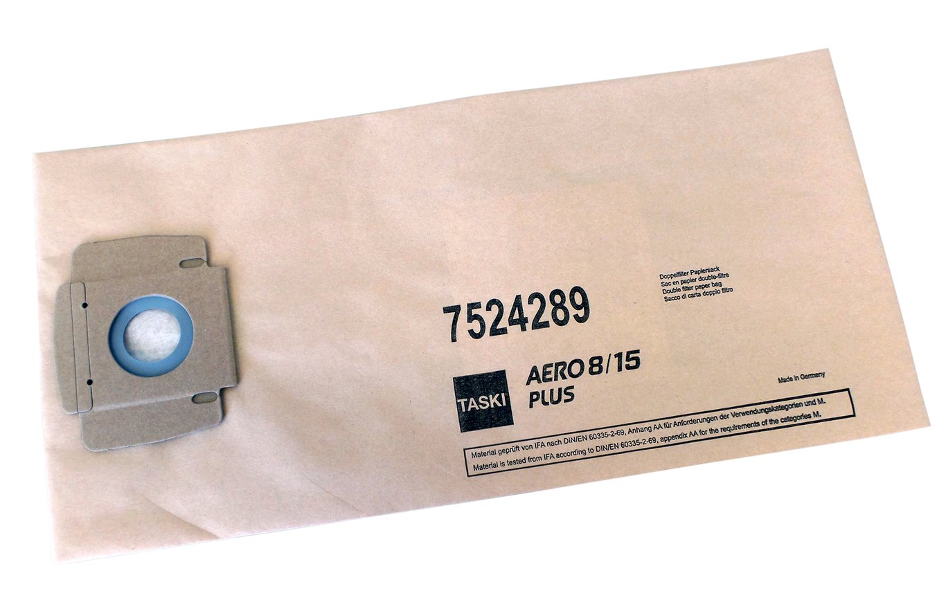 Dammsugarpåse Taski Aero 8/15 Filter Papper ba 54010170