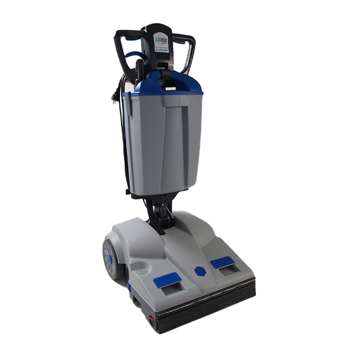 Borstvalsdammsugare Lindhaus LS 50 med handtag och stor rengöringsyta