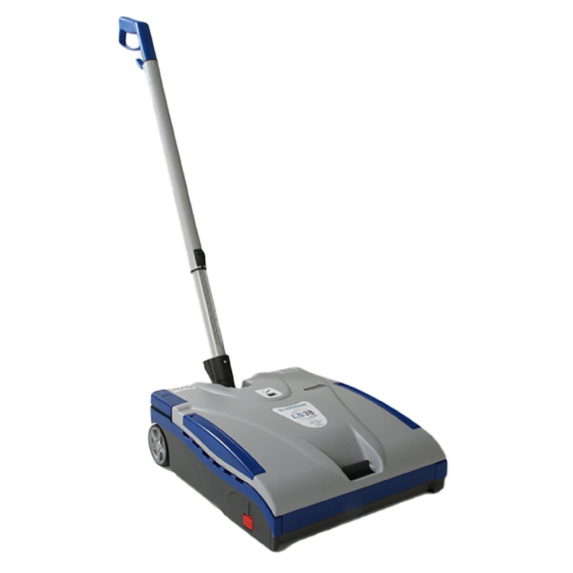 Borstvalsdammsugare Lindhaus LS 38 Li-Lion med lång handtag och stor rengöringsyta