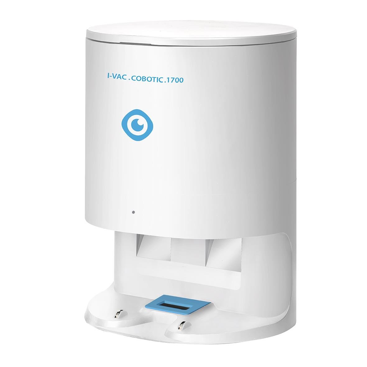 Dockningsstation Co-Botic 1700 230V EU i vitt plast med blå detaljer