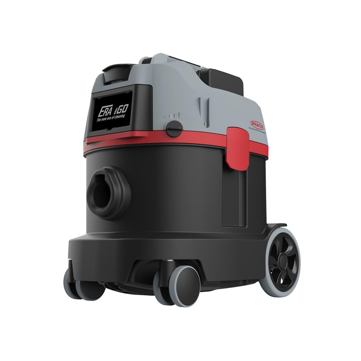 Dammsugare Sprintus iGO batteridriven med hjul och handtag