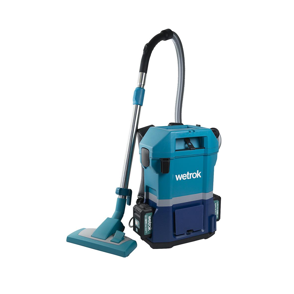Ryggdammsugare Wetrok Portavac BeFree inkl batteri & laddare