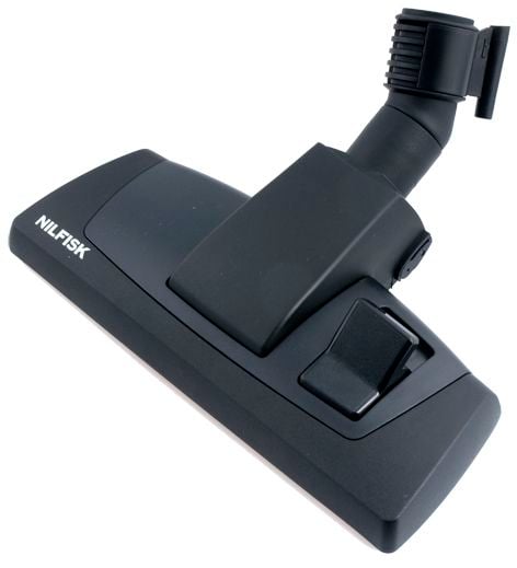 Dammsugarmunstycke Nilfisk Kombi med hjul Ø32x300mm svart plast