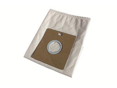 Dammsugarpåse till Nilfisk Coupé i pappersmaterial med cirkulär fönster