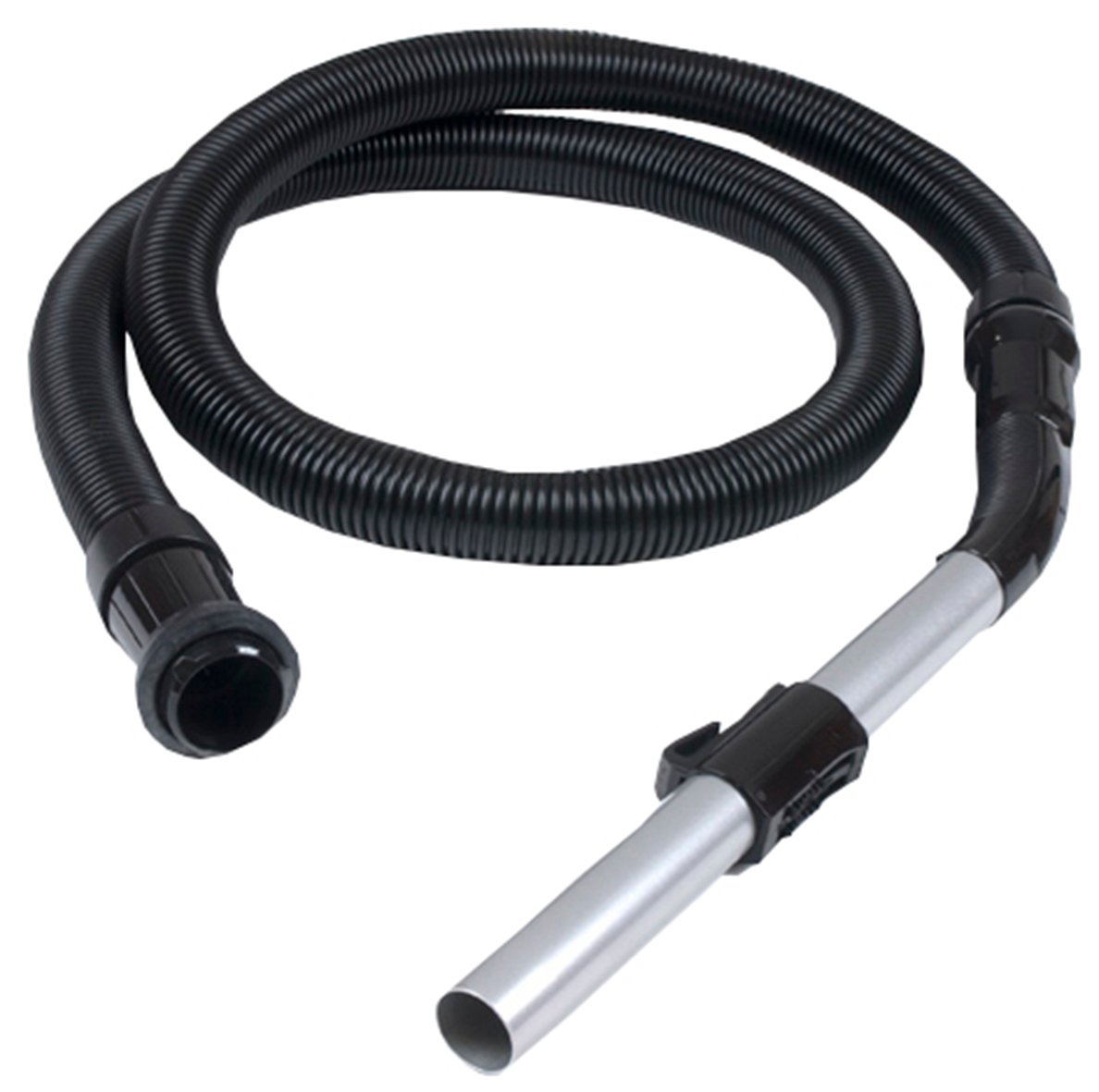 Dammsugarslang till VP930 Panther, 1,9 meter, svart och silver, komplett