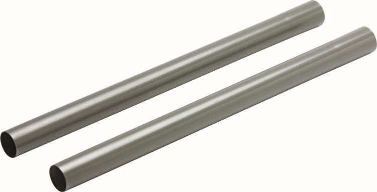 Två aluminium dammsugarrör för Nilfisk Aero, 36mm, 2x500 mm
