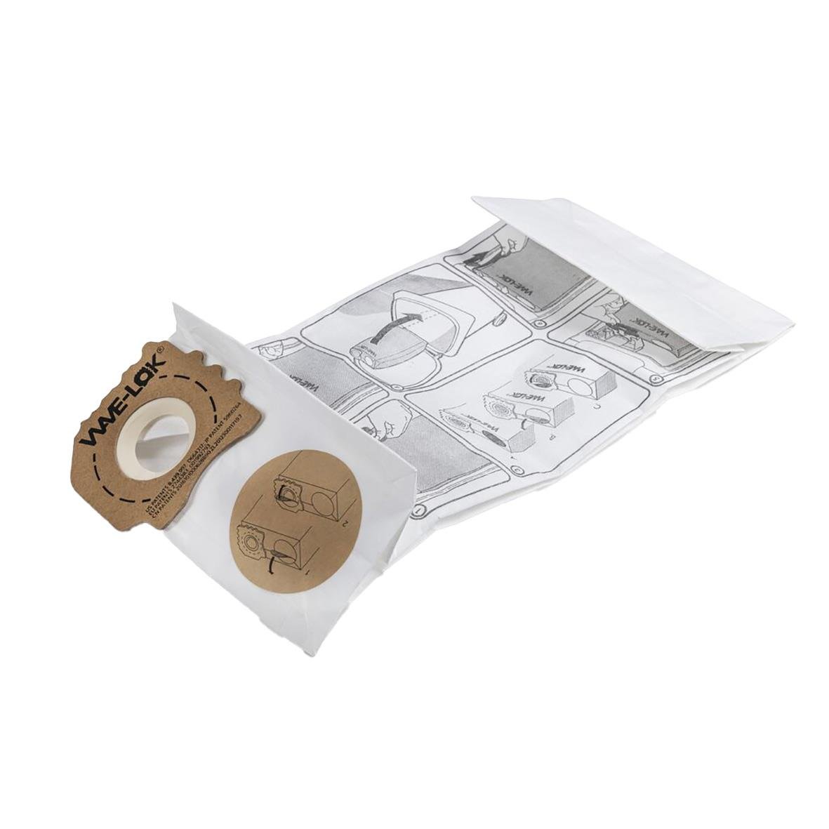 Dammsugarpåse för Taski Aero UP i förpackning med instruktioner