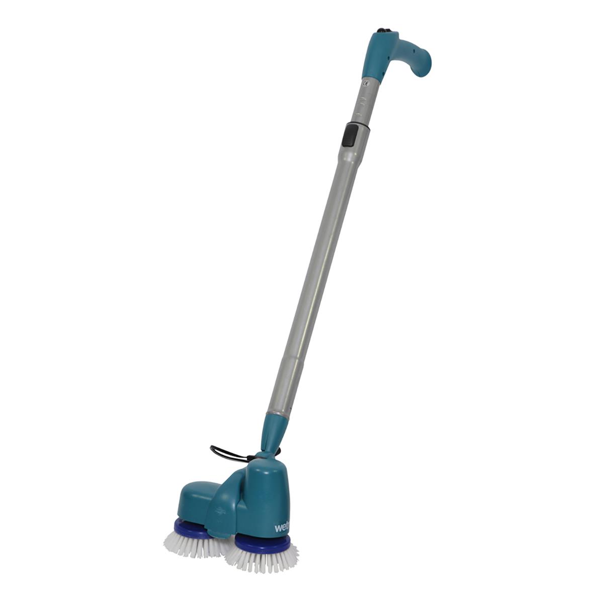 Skurmaskin Wetrok Brushboy med lång skaft och roterande borstar