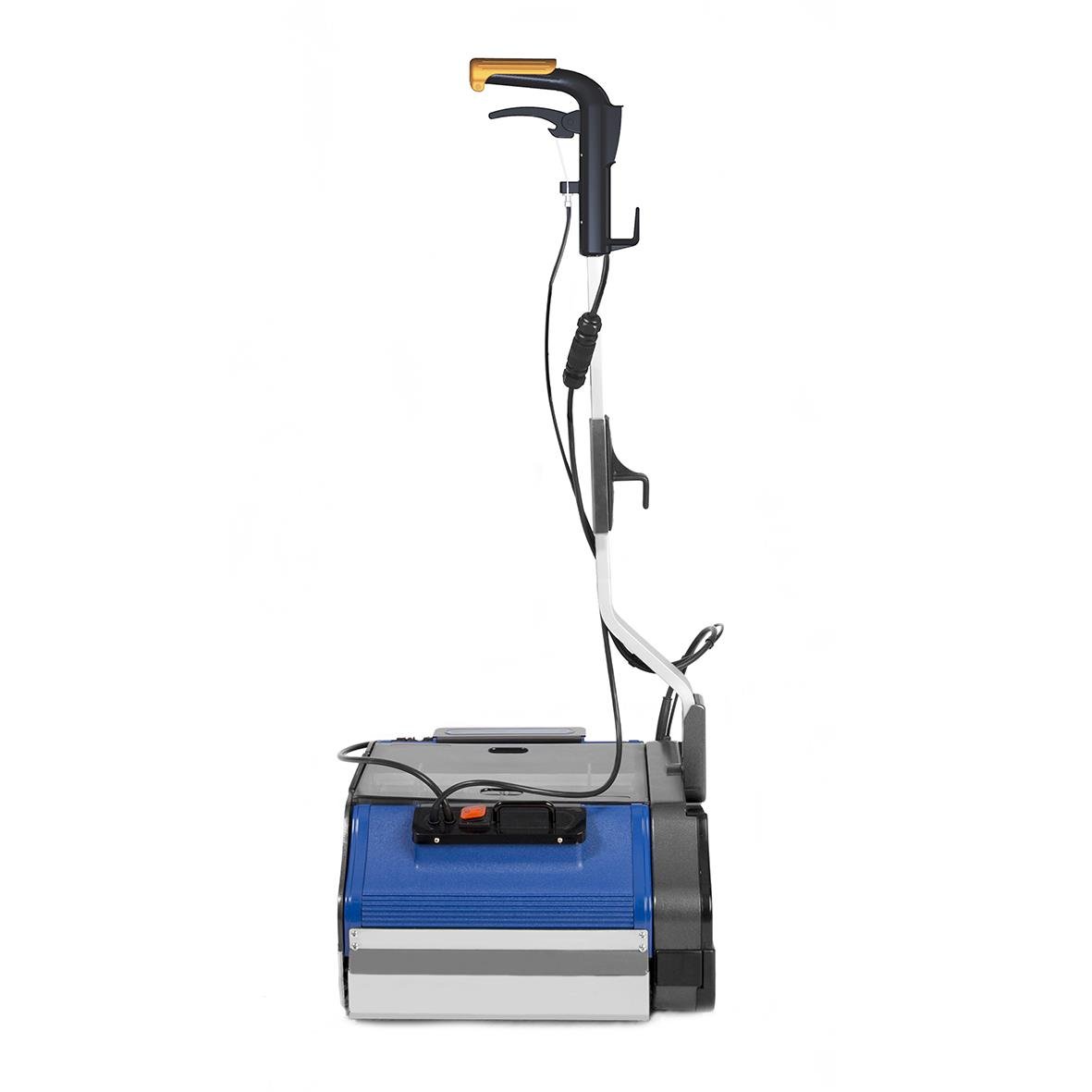 Ångtvätt Duplex 420 Steam Blue stående med handtag och hjul