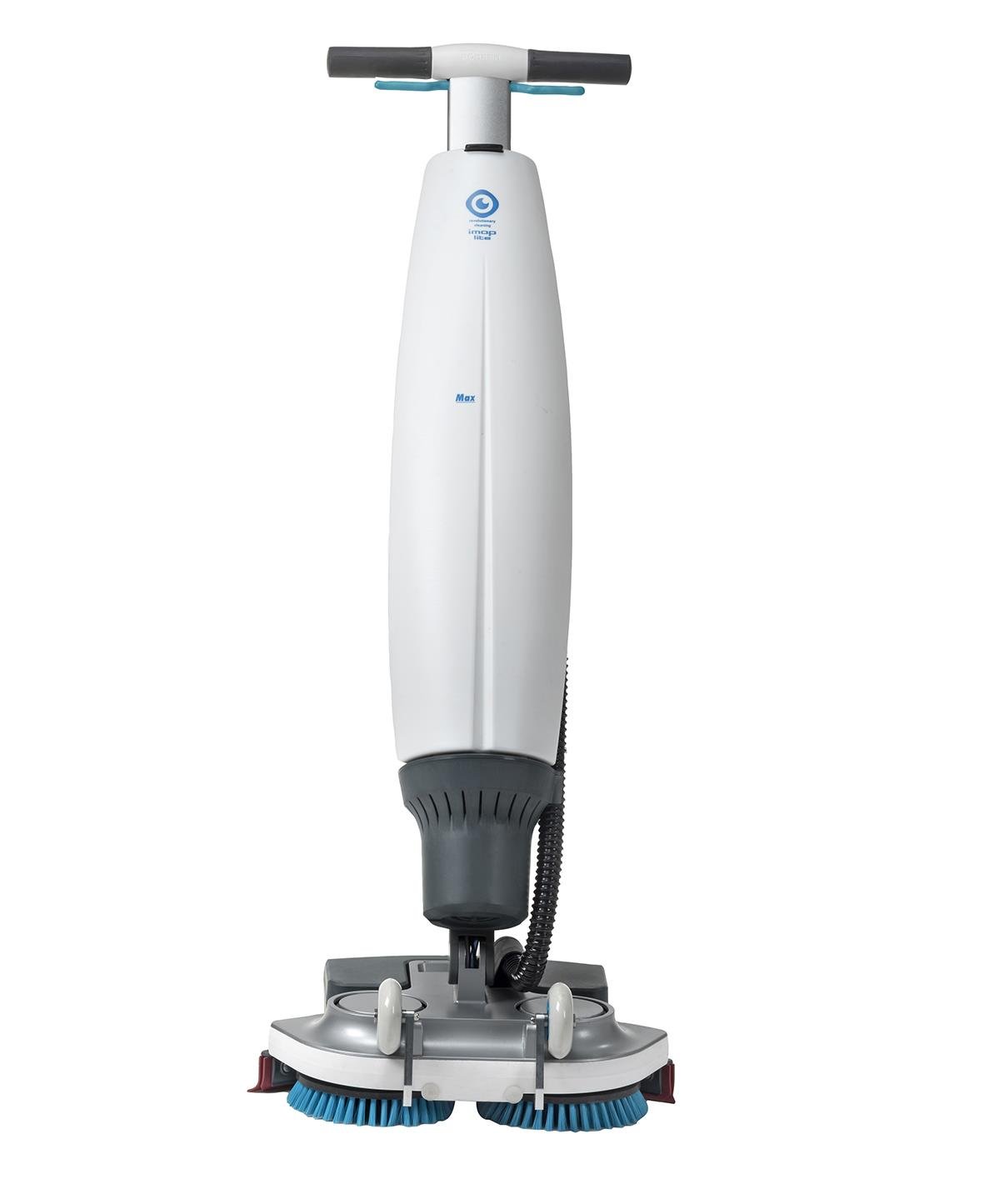 Kombiskurmaskin i-Mop Lite med borstar för golvrengöring