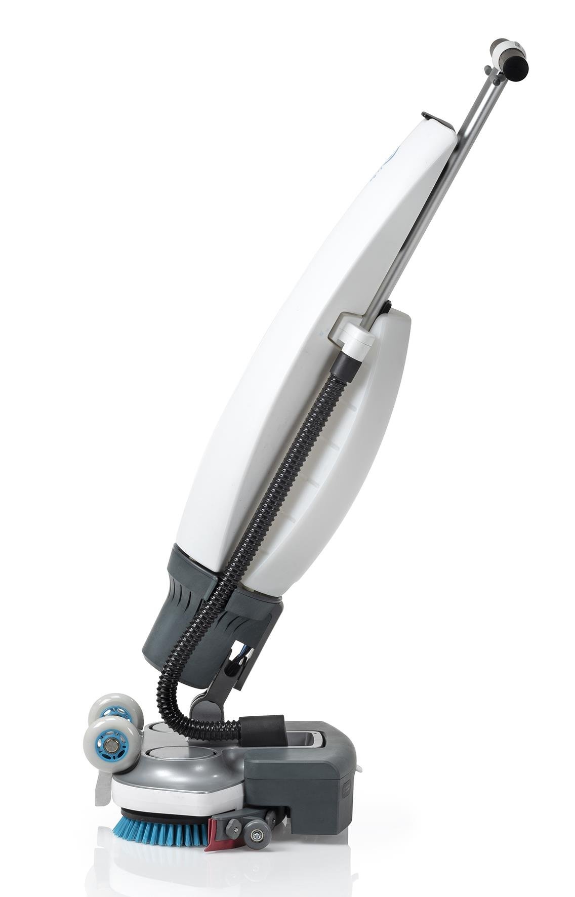 Kombiskurmaskin i-Mop Lite med borstar för golvrengöring